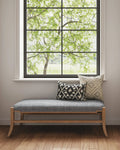 CURREY & COMPANY MELANIE BLONDE BENCH GREENLIGHT POWDER - Benches, Ottoman, Stools