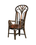CURREY & COMPANY BENIN THRONE ARMCHAIR LINHO ADOBE | 7000-1062