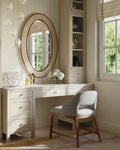 CURREY & COMPANY INGA CHAIR GREENLIGHT POWDER | 7000-1102