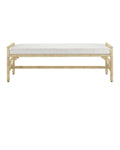 CURREY & COMPANY OLISA BENCH ROWANN PEARL - Benches, Ottoman, Stools