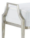 CURREY & COMPANY TORREY OTTOMAN MUSLIN - Benches, Ottoman, Stools