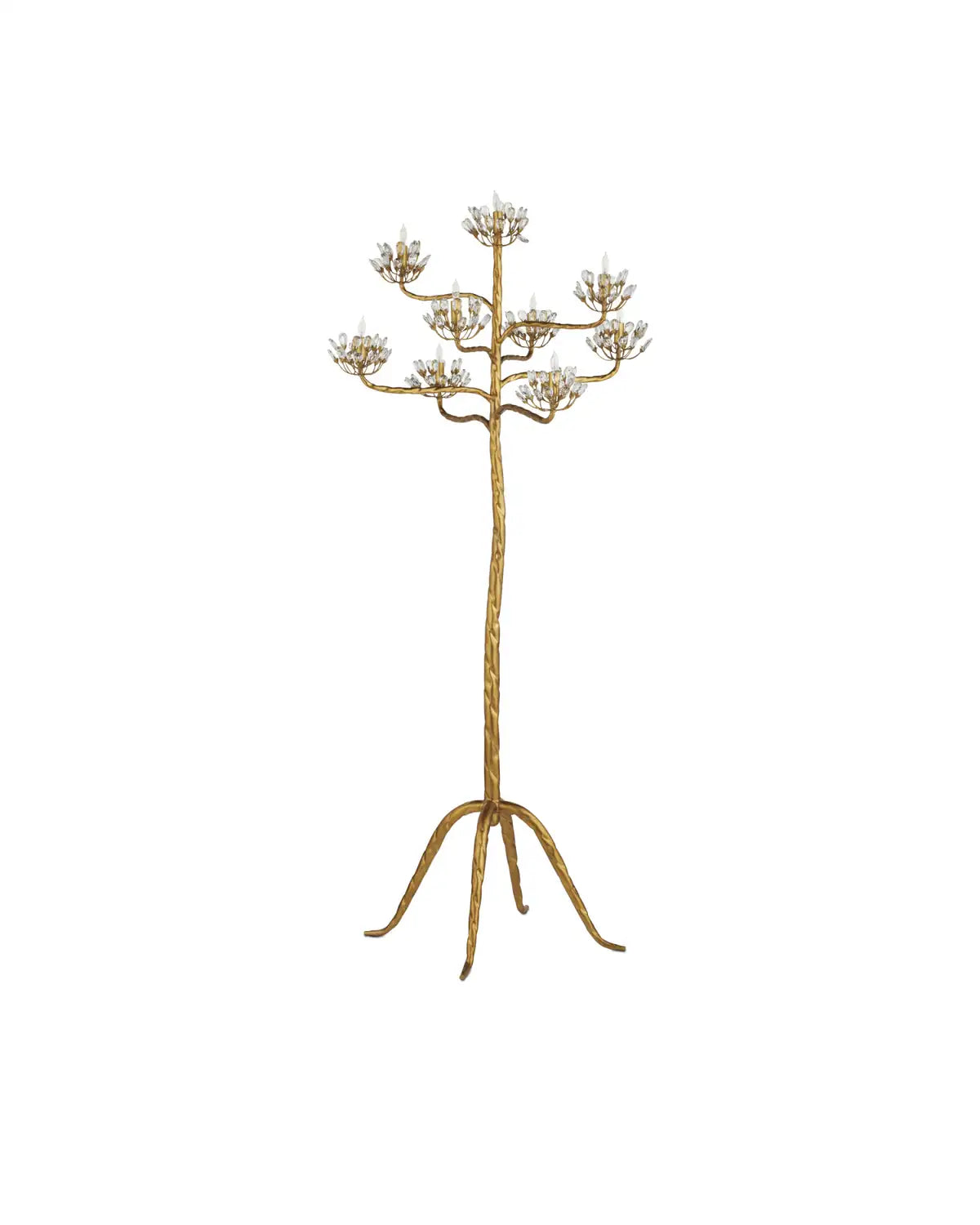 CURREY & COMPANY, AGAVE AMERICANA FLOOR LAMP, FLOOR LAMP