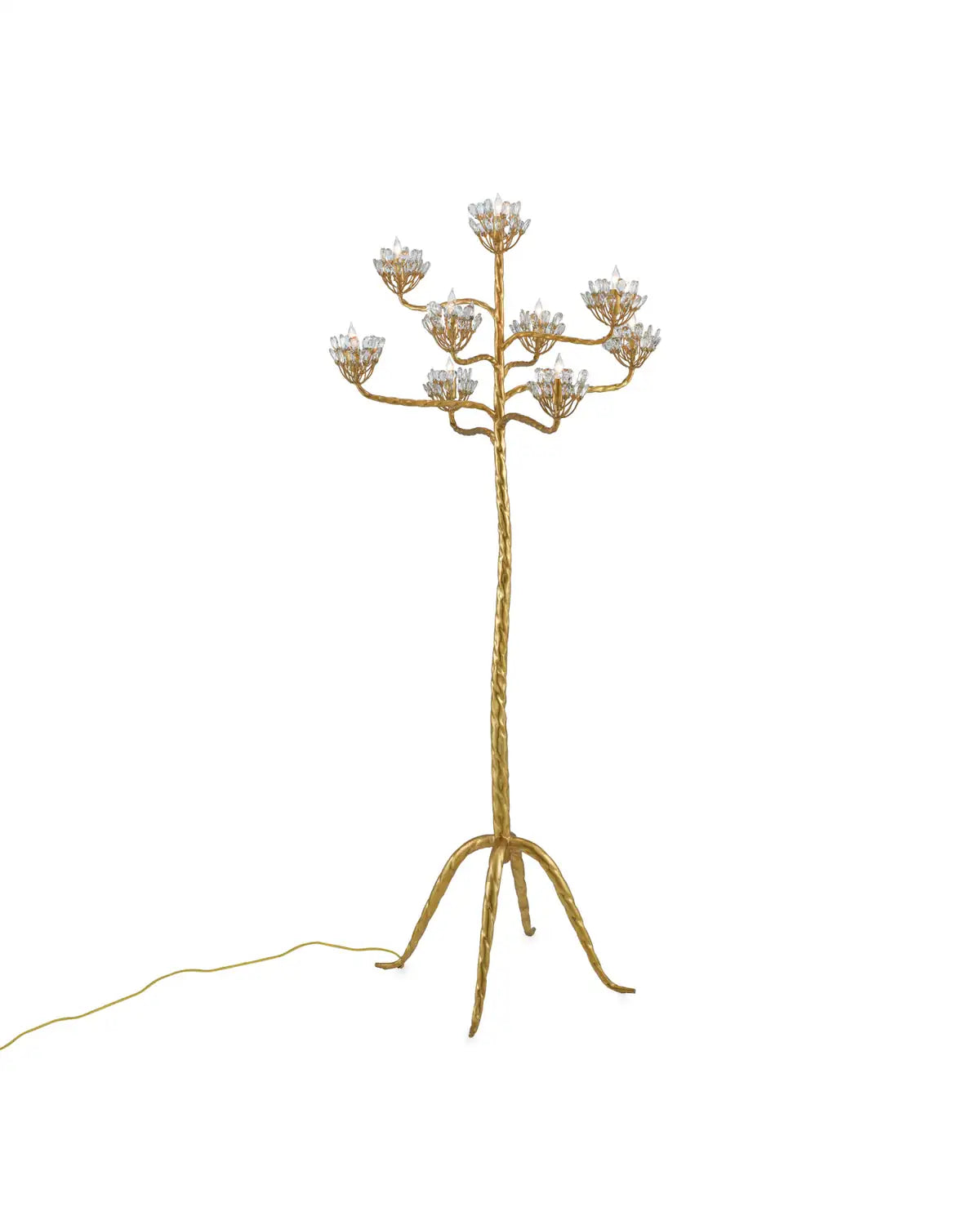 CURREY & COMPANY, AGAVE AMERICANA FLOOR LAMP, FLOOR LAMP