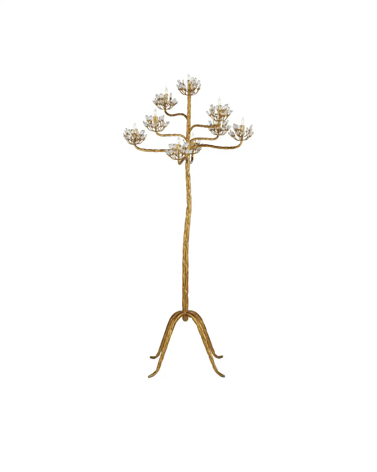 CURREY & COMPANY, AGAVE AMERICANA FLOOR LAMP, FLOOR LAMP