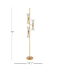 CURREY & COMPANY, NOVATUDE FLOOR LAMP, FLOOR LAMP