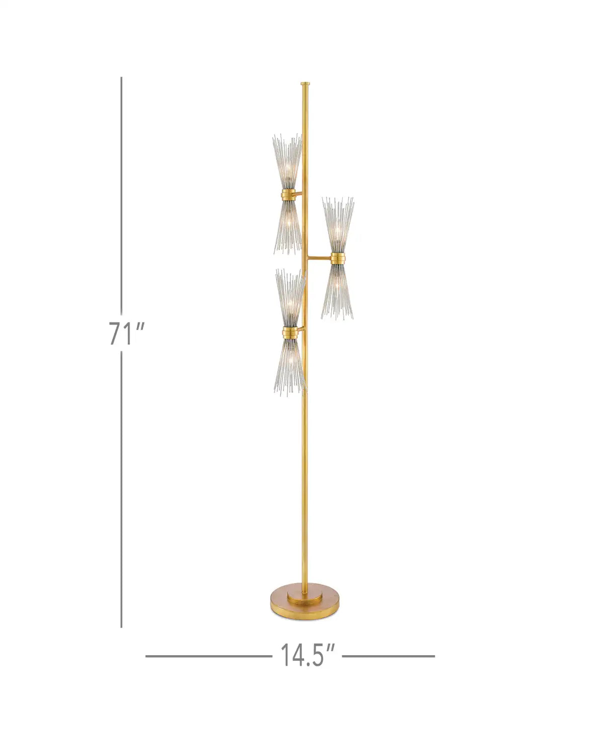 CURREY & COMPANY, NOVATUDE FLOOR LAMP, FLOOR LAMP