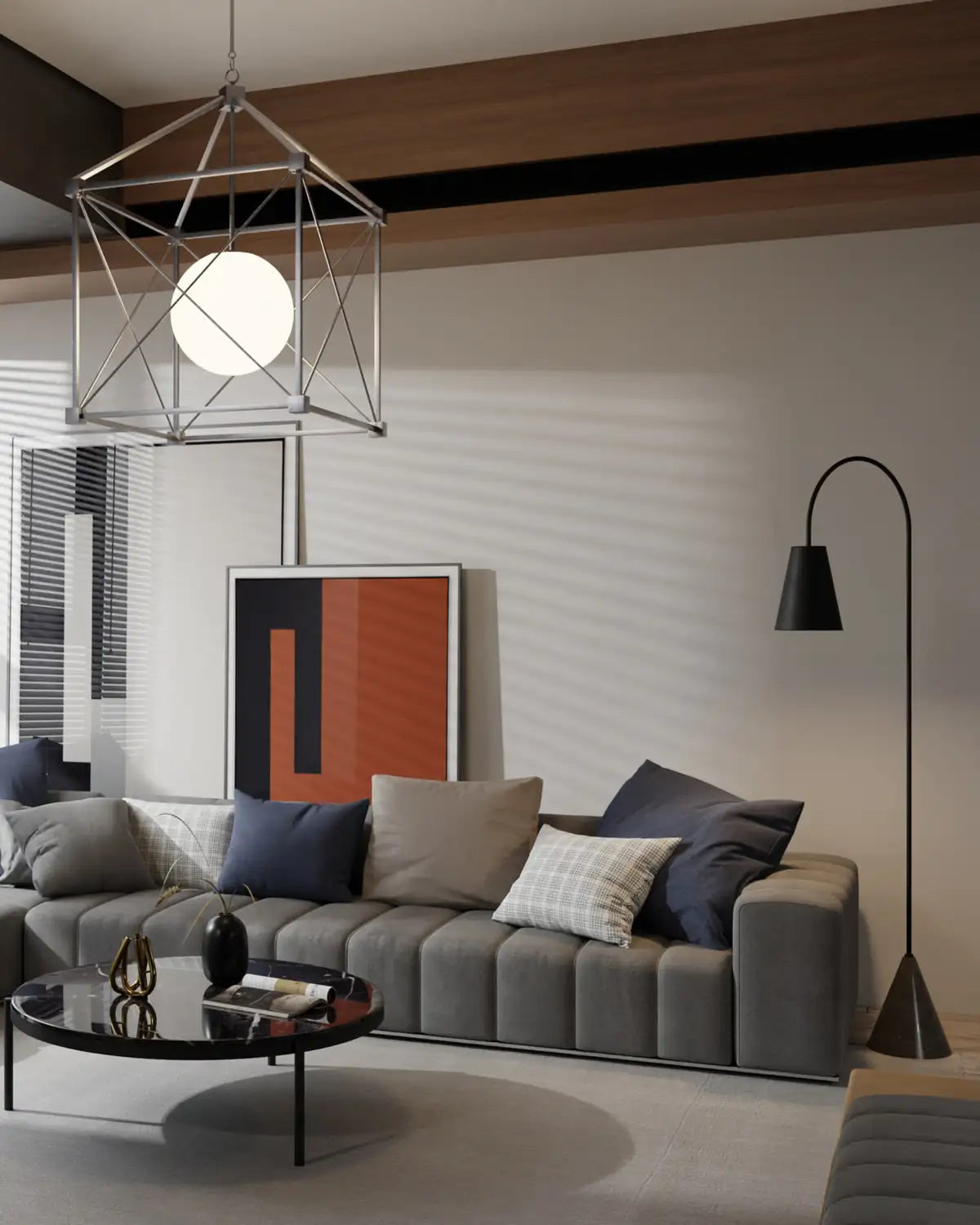 CURREY & COMPANY, LOTZ FLOOR LAMP, FLOOR LAMP