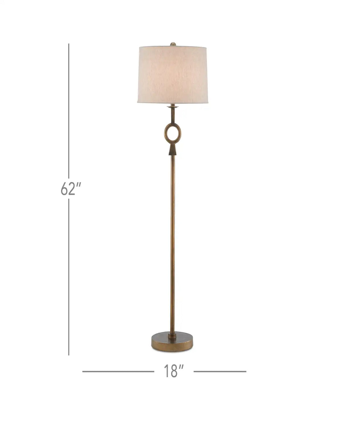 CURREY & COMPANY, GERMAINE FLOOR LAMP, FLOOR LAMP