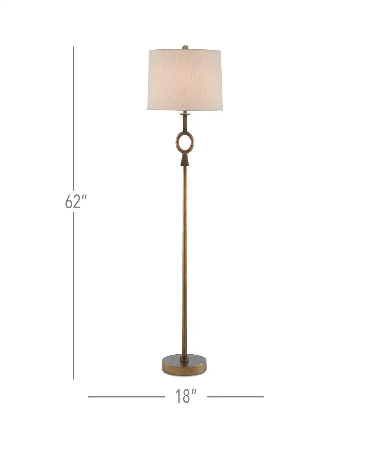 CURREY & COMPANY, GERMAINE FLOOR LAMP, FLOOR LAMP