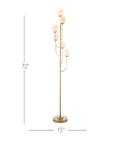 CURREY & COMPANY, FARNSWORTH FLOOR LAMP, FLOOR LAMP