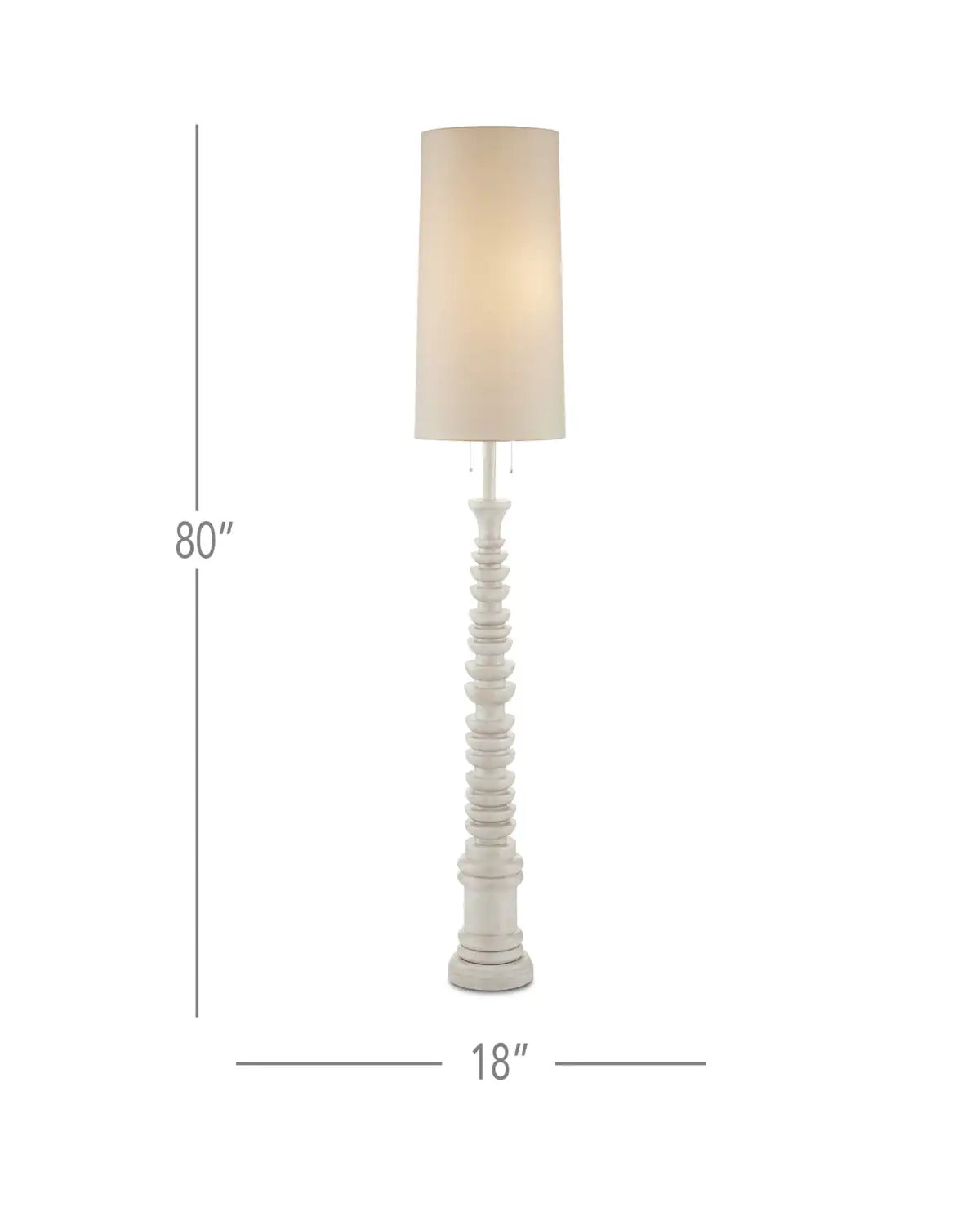 CURREY & COMPANY, MALAYAN FLOOR LAMP, FLOOR LAMP