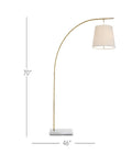 CURREY & COMPANY, CLOISTER FLOOR LAMP, FLOOR LAMP