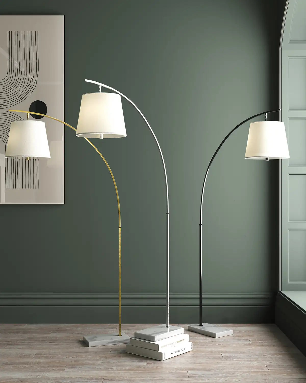 CURREY & COMPANY, CLOISTER FLOOR LAMP, FLOOR LAMP