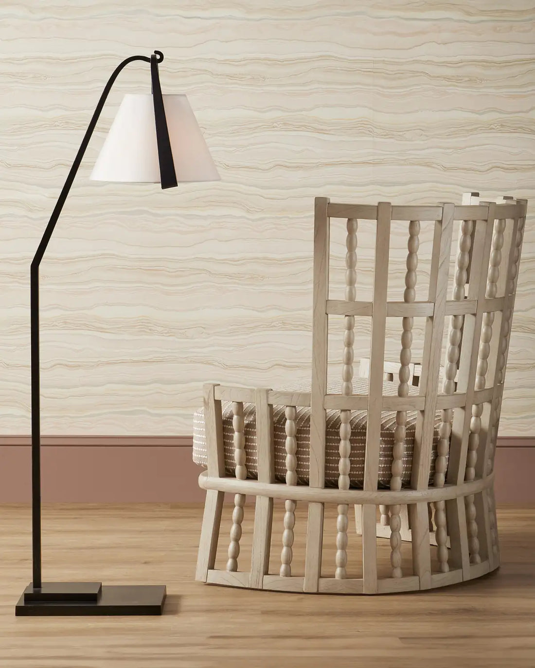 CURREY & COMPANY, FREY FLOOR LAMP, FLOOR LAMP