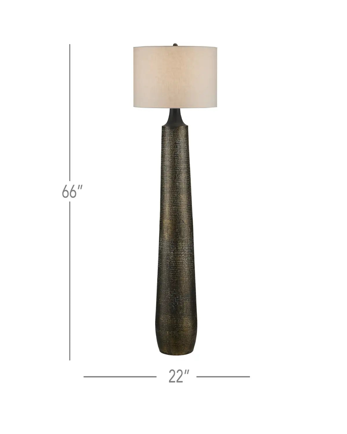 CURREY & COMPANY, BRIGADIER FLOOR LAMP, FLOOR LAMP