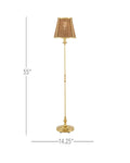 CURREY & COMPANY, DEAUVILLE FLOOR LAMP, FLOOR LAMP