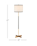 CURREY & COMPANY, WILLOUGHBY FLOOR LAMP, FLOOR LAMP