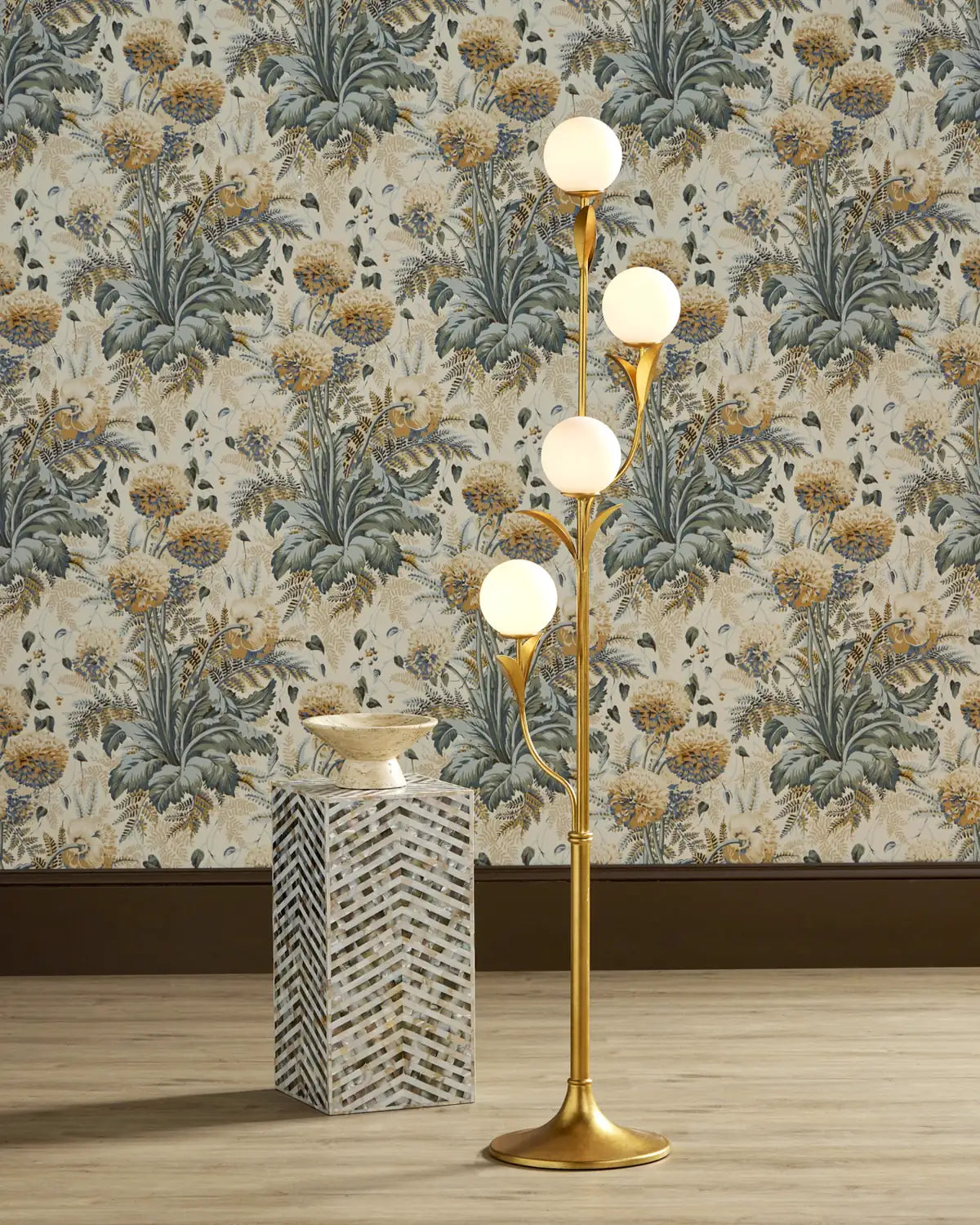 CURREY & COMPANY, ROSSVILLE FLOOR LAMP, FLOOR LAMP