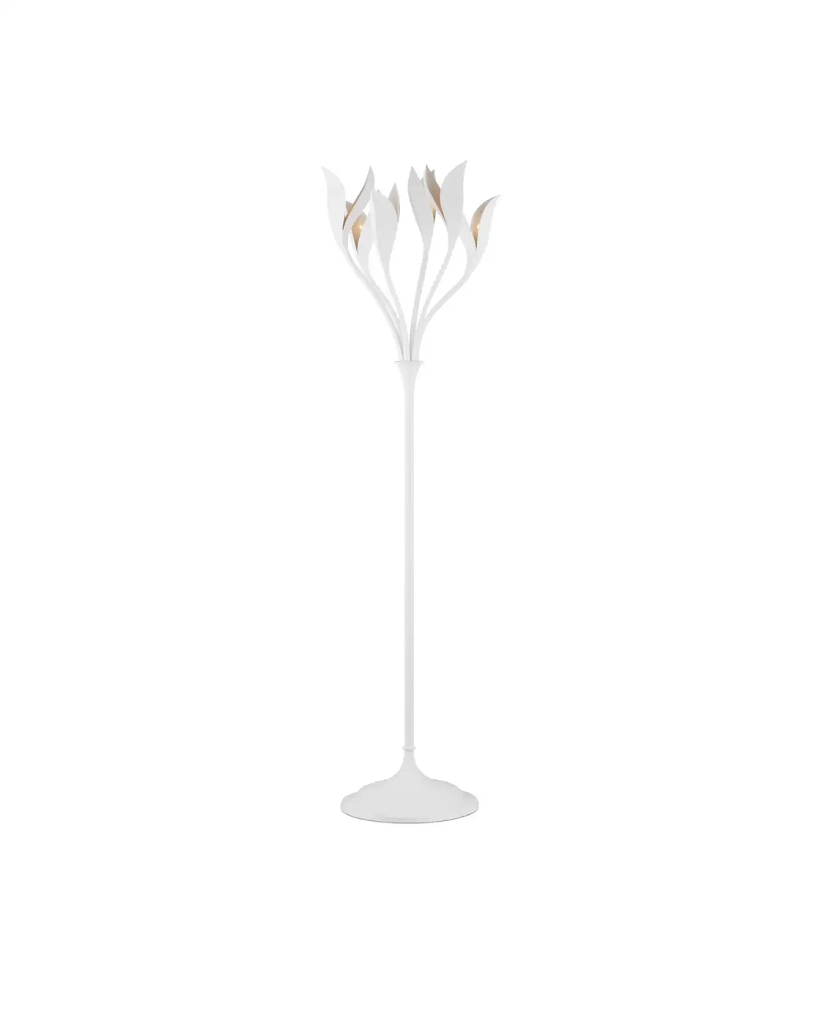 CURREY & COMPANY, SNOWFLOWER FLOOR LAMP, FLOOR LAMP