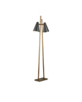 CURREY & COMPANY, DUET FLOOR LAMP, FLOOR LAMP