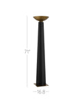 CURREY & COMPANY, CALYX TORCHIERE FLOOR LAMP, FLOOR LAMP
