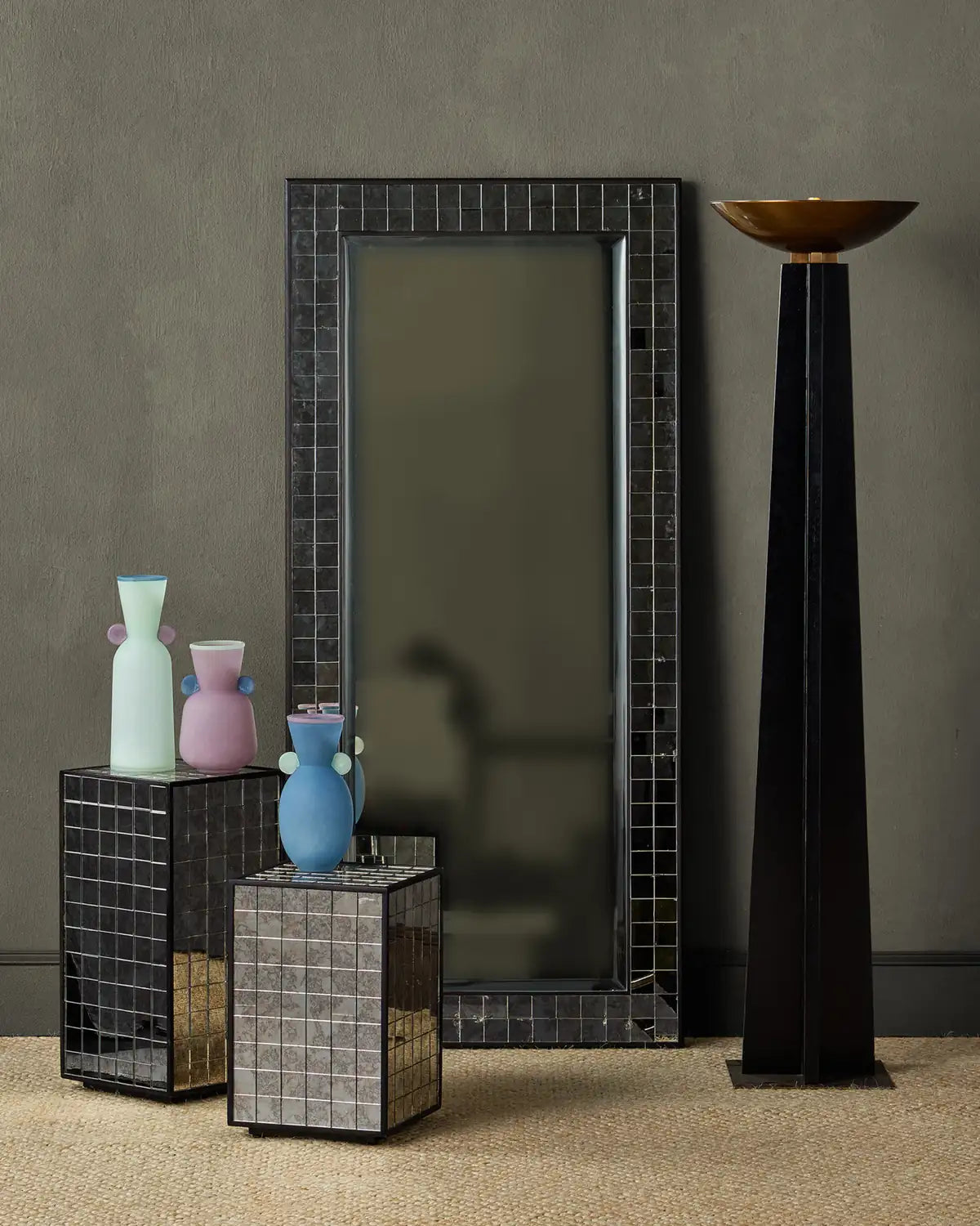 CURREY & COMPANY, CALYX TORCHIERE FLOOR LAMP, FLOOR LAMP