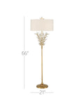 CURREY & COMPANY, FORGET-ME-NOT FLOOR LAMP, FLOOR LAMP