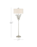 CURREY & COMPANY, FORGET-ME-NOT FLOOR LAMP, FLOOR LAMP