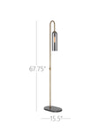 CURREY & COMPANY, SEVERN FLOOR LAMP, FLOOR LAMP