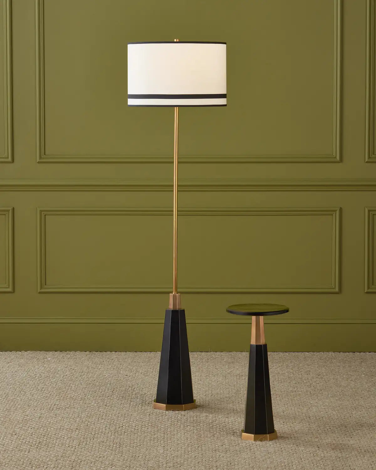 CURREY & COMPANY, GIEVES FLOOR LAMP, FLOOR LAMP
