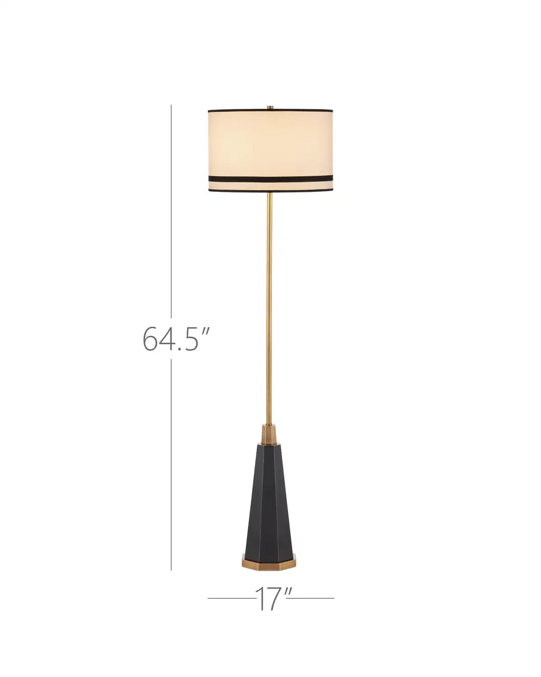 CURREY & COMPANY, GIEVES FLOOR LAMP, FLOOR LAMP