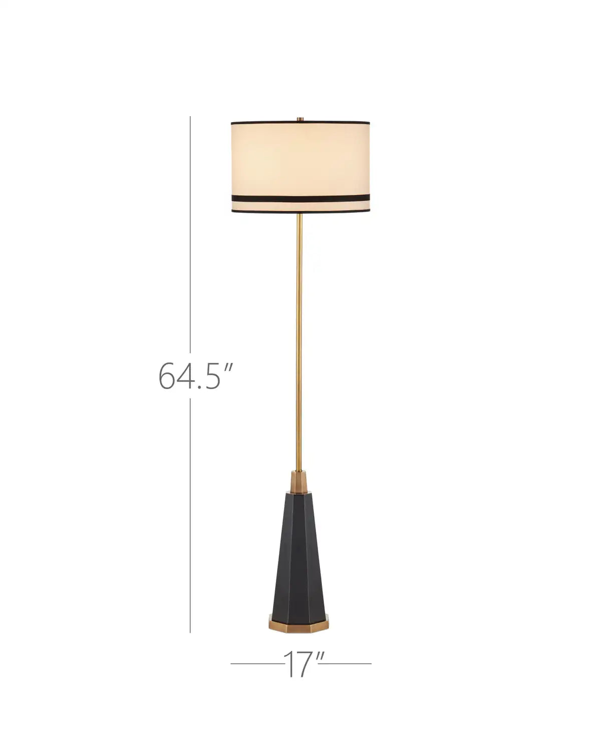 CURREY & COMPANY, GIEVES FLOOR LAMP, FLOOR LAMP
