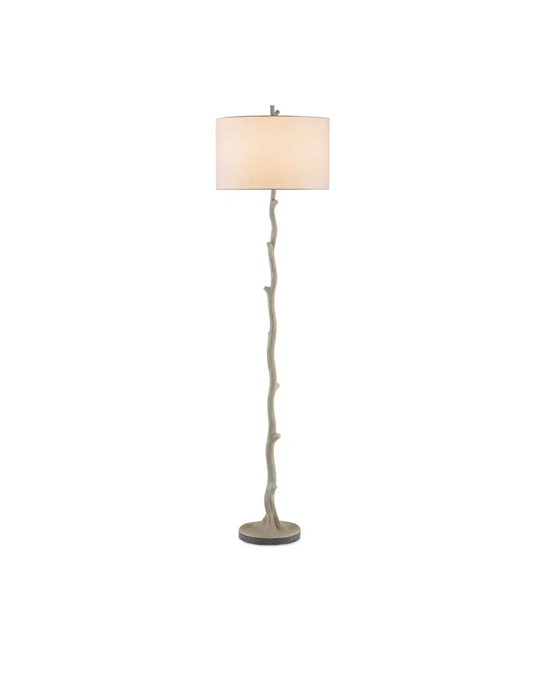 CURREY & COMPANY, BEAUJON GRAY FLOOR LAMP, FLOOR LAMP