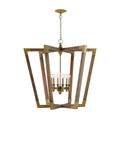 CURREY & COMPANY BASTIAN CHESTNUT LANTERN