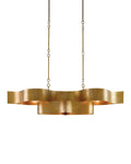 CURREY & COMPANY, GRAND LOTUS OVAL CHANDELIER, CHANDELIER LIGHT