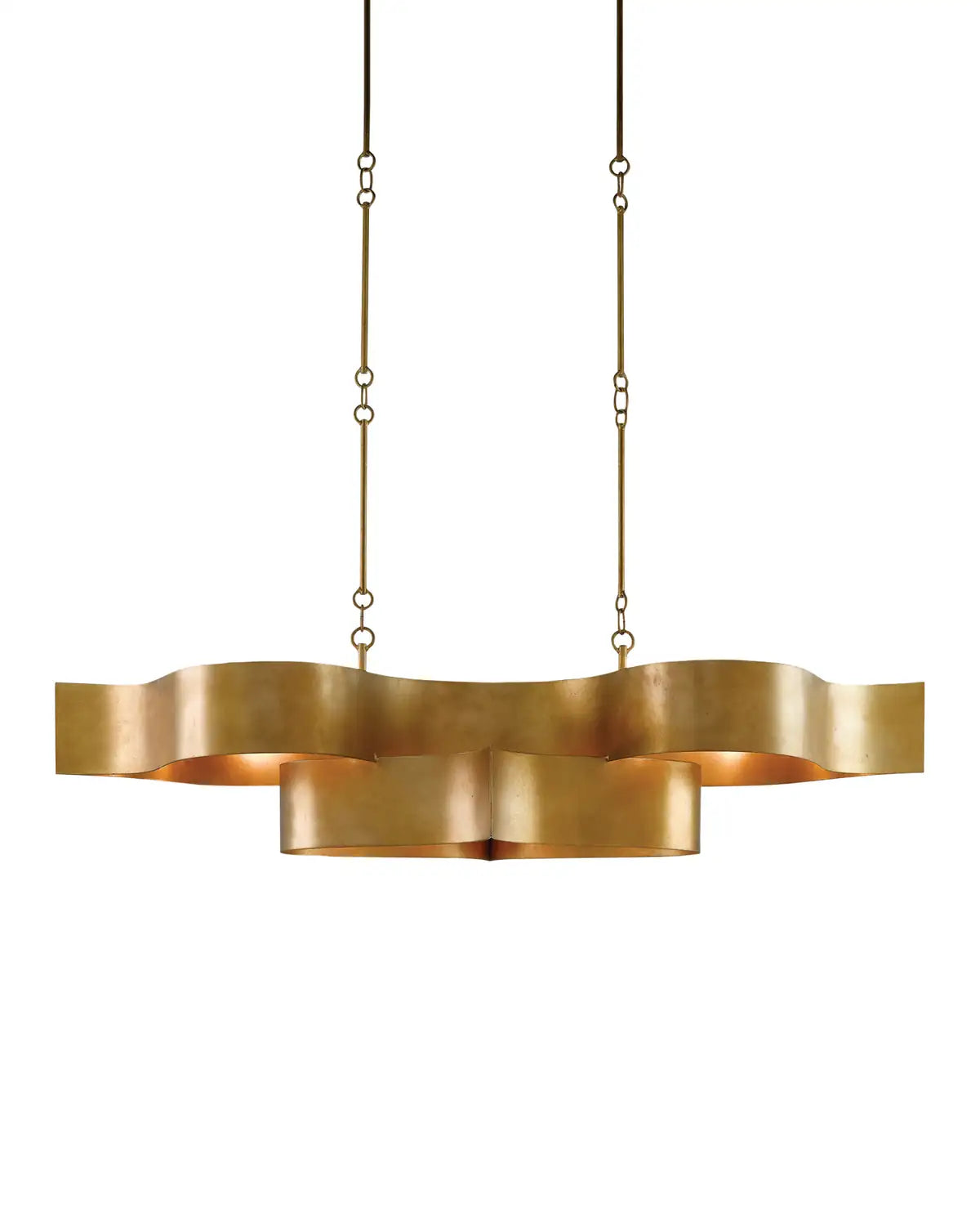 CURREY & COMPANY, GRAND LOTUS OVAL CHANDELIER, CHANDELIER LIGHT