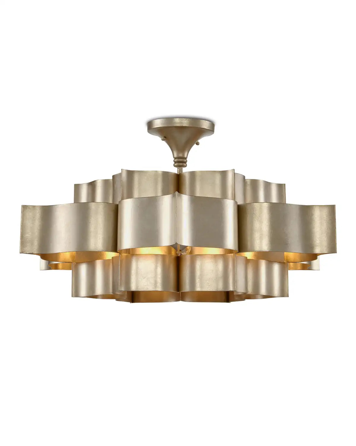 CURREY & COMPANY, GRAND LOTUS CHANDELIER, CHANDELIER LIGHT