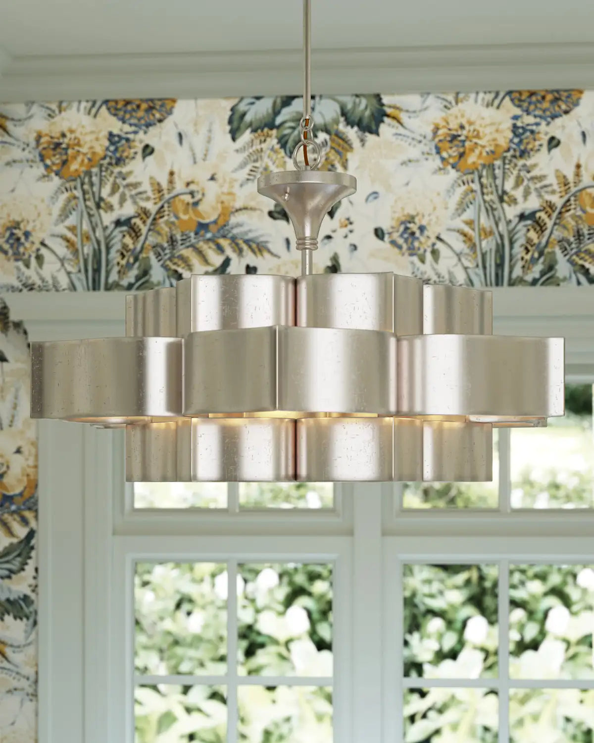 CURREY & COMPANY, GRAND LOTUS CHANDELIER, CHANDELIER LIGHT