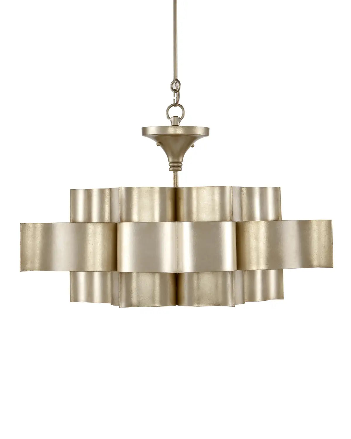 CURREY & COMPANY, GRAND LOTUS CHANDELIER, CHANDELIER LIGHT
