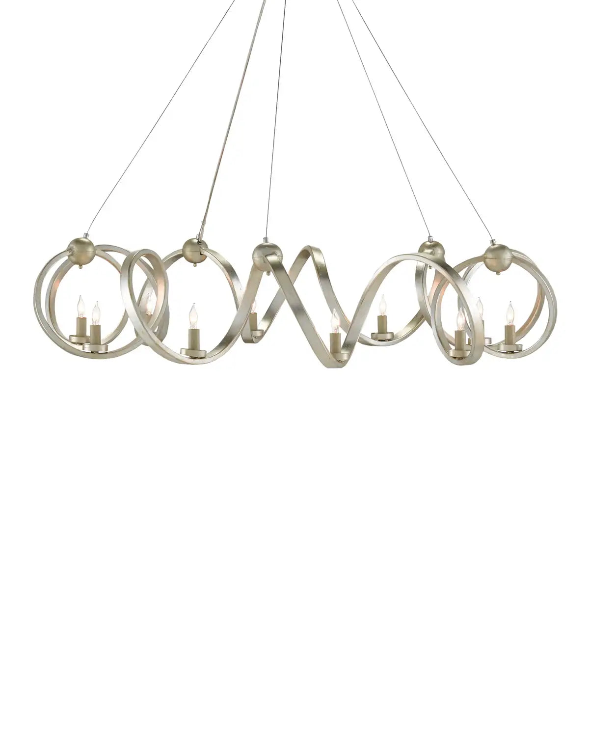 CURREY & COMPANY, RINGMASTER CHANDELIER, CHANDELIER LIGHT