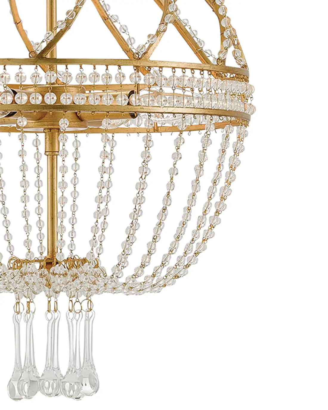 CURREY & COMPANY, INGENUE CHANDELIER, CHANDELIER LIGHT