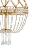 CURREY & COMPANY, INGENUE CHANDELIER, CHANDELIER LIGHT
