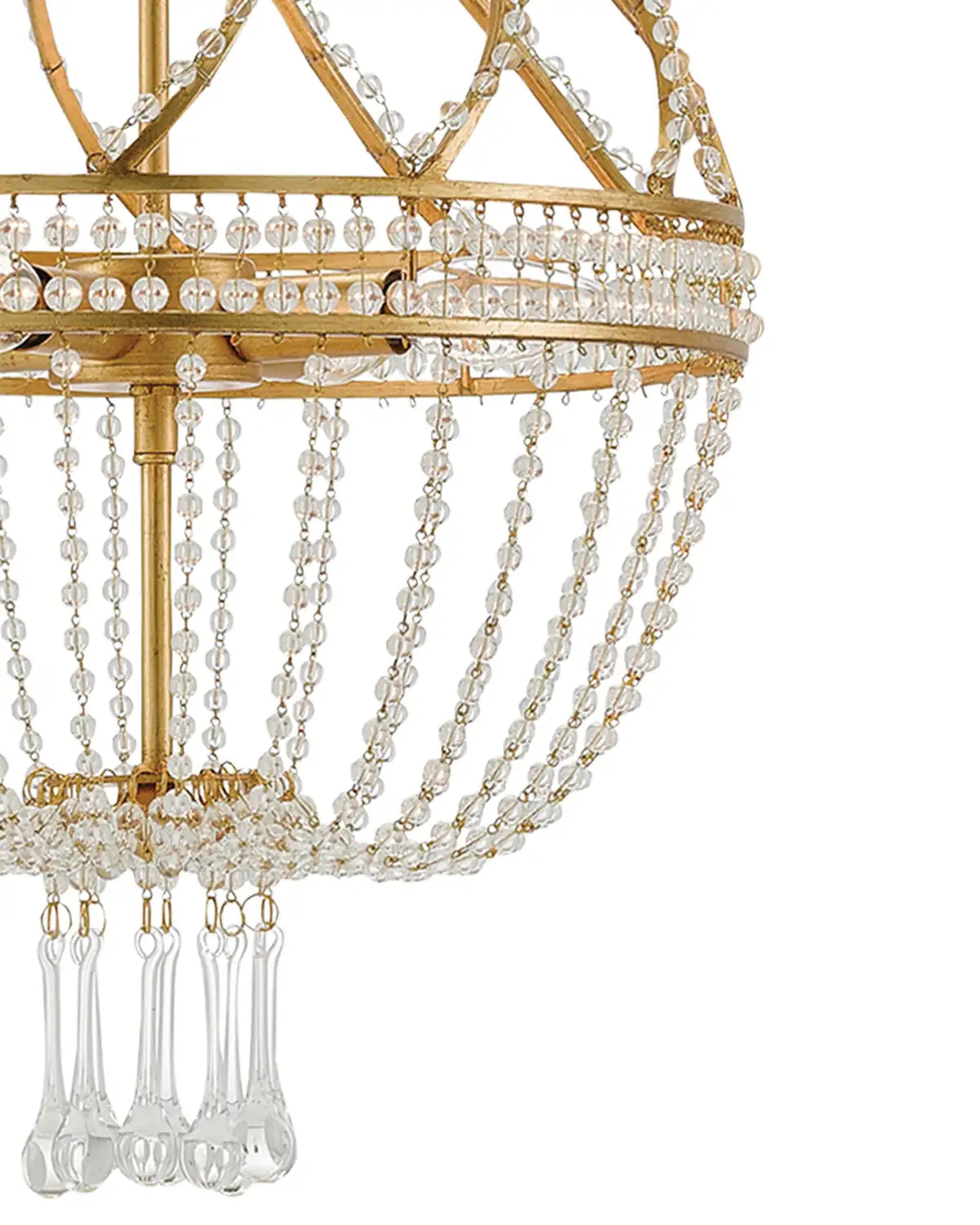 CURREY & COMPANY, INGENUE CHANDELIER, CHANDELIER LIGHT