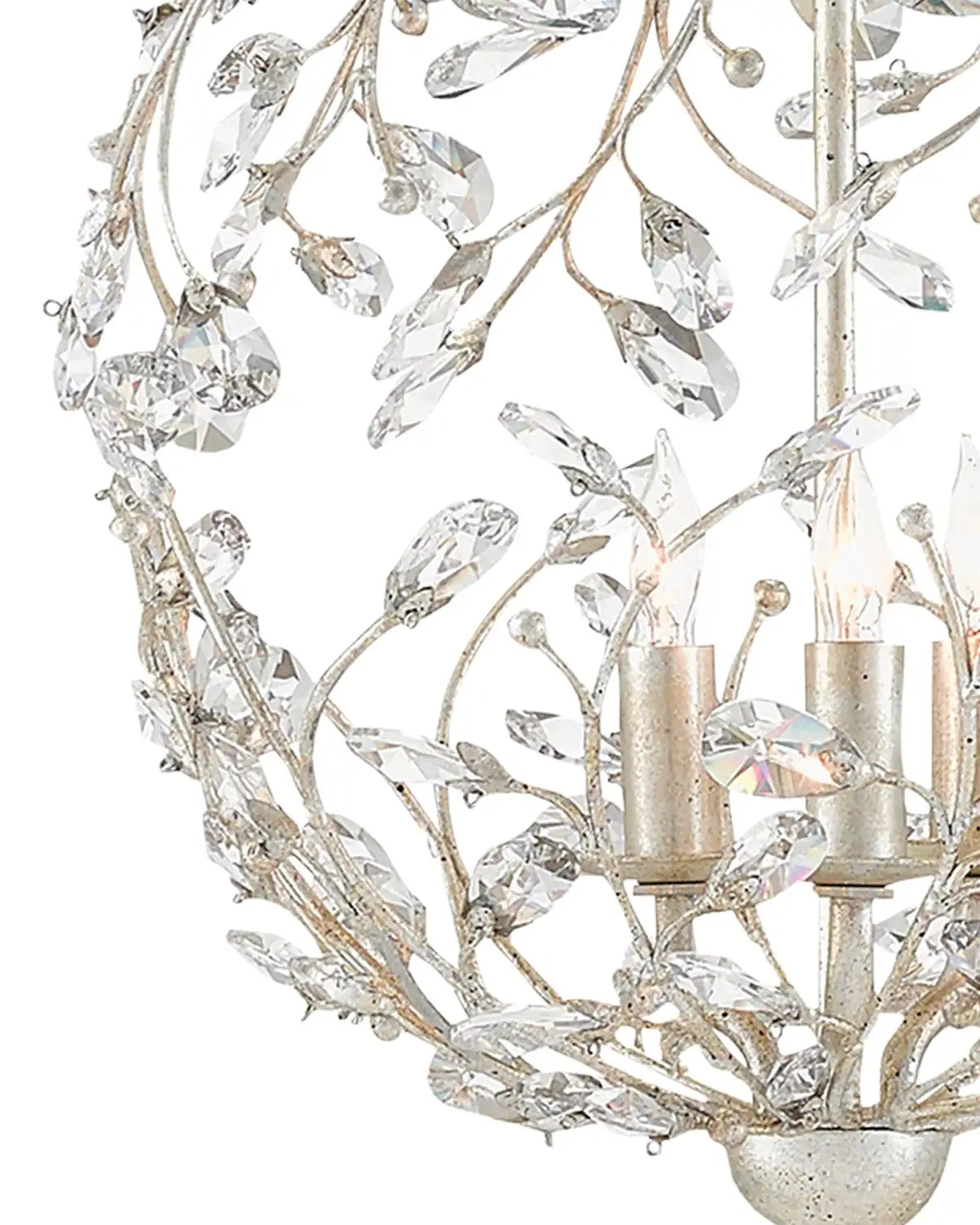 CURREY & COMPANY, CRYSTAL BUD ORB CHANDELIER, CHANDELIER LIGHT
