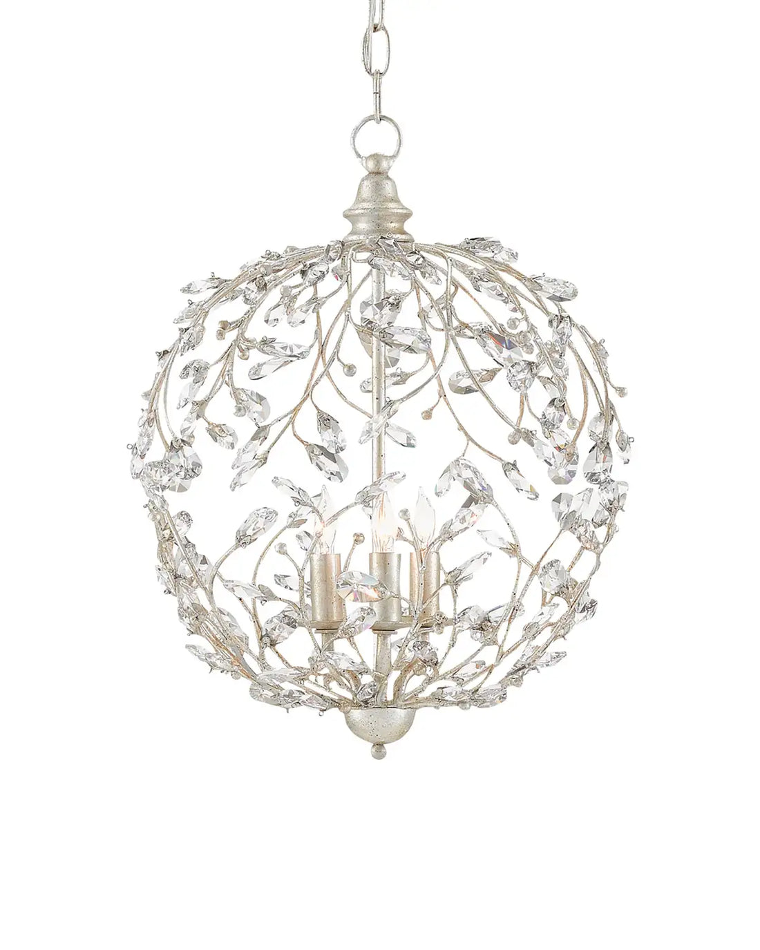 CURREY & COMPANY, CRYSTAL BUD ORB CHANDELIER, CHANDELIER LIGHT