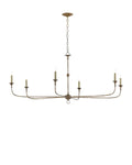CURREY & COMPANY, NOTTAWAY CHANDELIER, CHANDELIER LIGHT