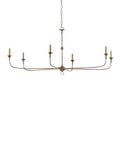CURREY & COMPANY, NOTTAWAY CHANDELIER, CHANDELIER LIGHT