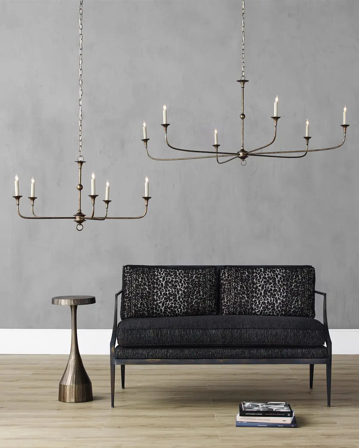CURREY & COMPANY, NOTTAWAY CHANDELIER, CHANDELIER LIGHT