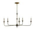 CURREY & COMPANY, NOTTAWAY CHANDELIER, CHANDELIER LIGHT