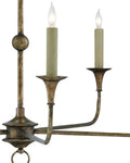 CURREY & COMPANY, NOTTAWAY CHANDELIER, CHANDELIER LIGHT